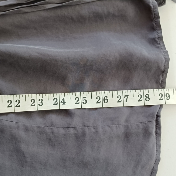 Rebecca Taylor Silk Beaded Neck Boho Tunic Blouse - Picture 11 of 15